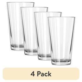 160 oz Milk Beer Everyday Clear Pint Glass (4 Pack)