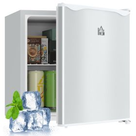 Countertop Mini Freezer, Compact Upright Freezer with Removable Shelves, White (Option: White-510x465x530 mm)