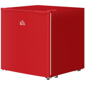 Countertop Mini Freezer, Compact Upright Freezer with Removable Shelves, Red (Option: Red-510x465x530 mm)