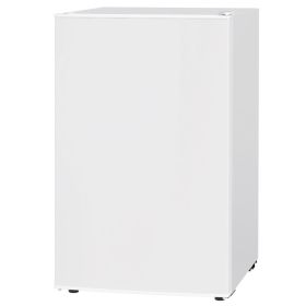 Mini Fridge, Single Door Refrigerator with Freezer, Wheels, Adjustable Thermostat, Reversible Door, White (Option: White-560x590x920 mm)